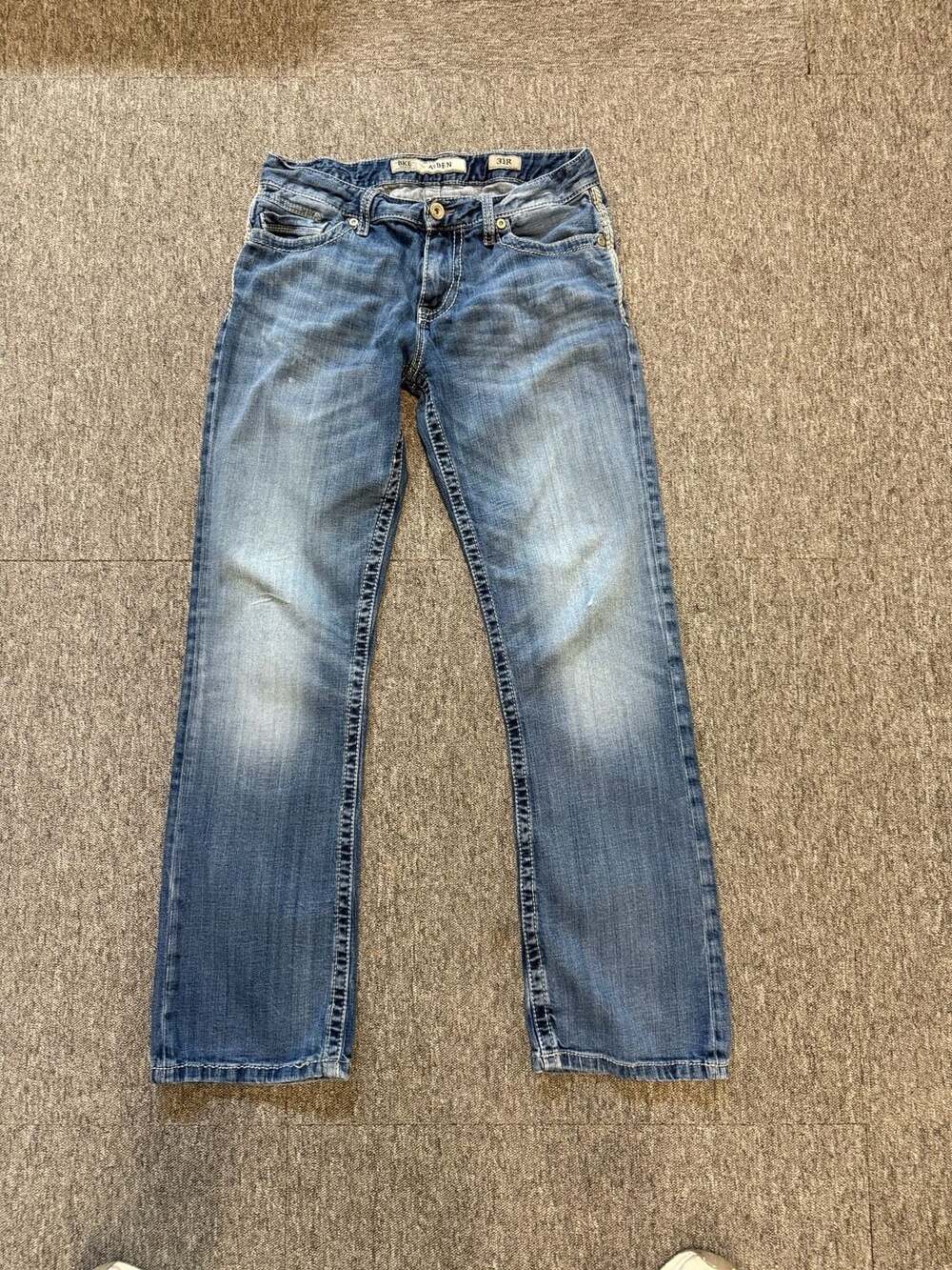 BKE Aiden Medium Wash Straight Leg Jeans Size 31R